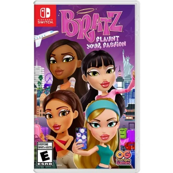 Bratz: Flaunt Your Fashion - Nintendo Switch: Adventure Game, Fashion Quests, Single Player, E - Everyone