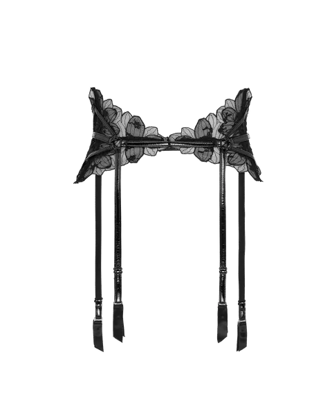 Litzia Suspender in Black | By Agent Provocateur