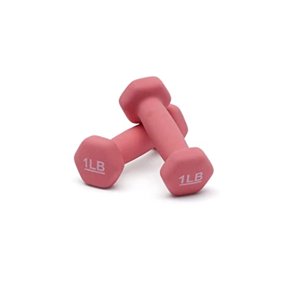 Amazon Basics Easy Grip Workout Dumbbell, Neoprene Coated, Various Sets and Weights available
