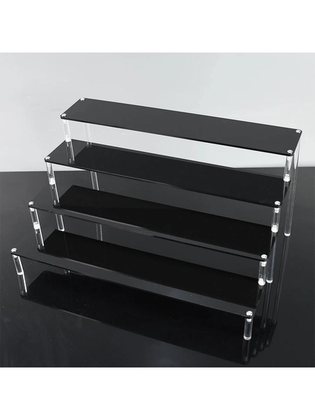 1pc Acrylic Display Stand For Collectibles, Toy Storage, Airplane Model Shelf, Jewelry Rack