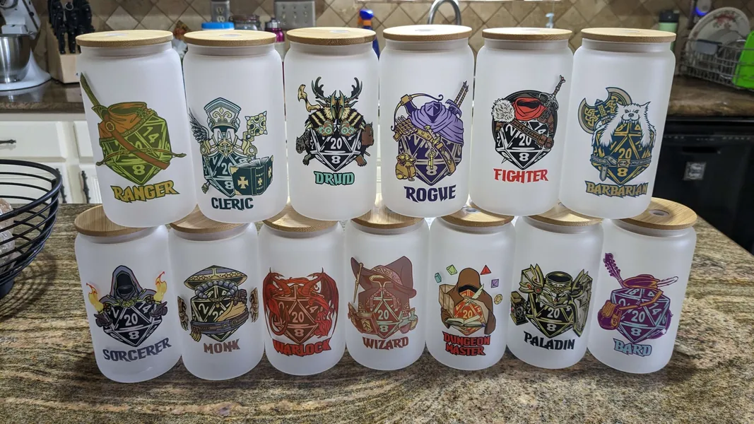 DND Class Cups 16oz
