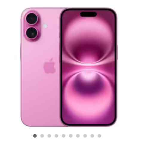 Apple iPhone 16 (250Go) - rose