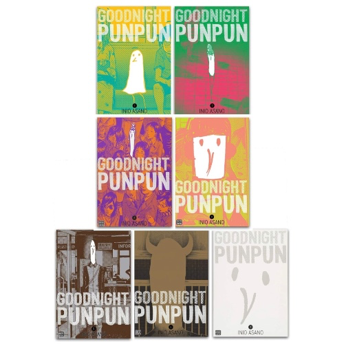 Goodnight Punpun Volume 1-7 Collection 7 Books Set By Inio Asano