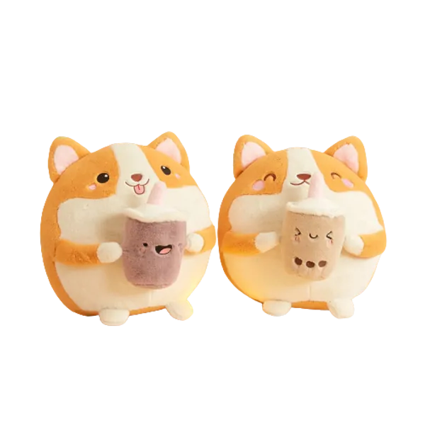 Boba Corgi Plushies