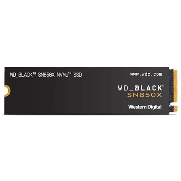 WD_BLACK 2TB SN850X NVMe Internal Gaming SSD Solid State Drive - Gen4 PCIe, M.2 2280, Up to 7,300 MB/s - WDS200T2X0E