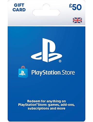 Sony PlayStation Gift Card - Delivered by post - 50 - Sony