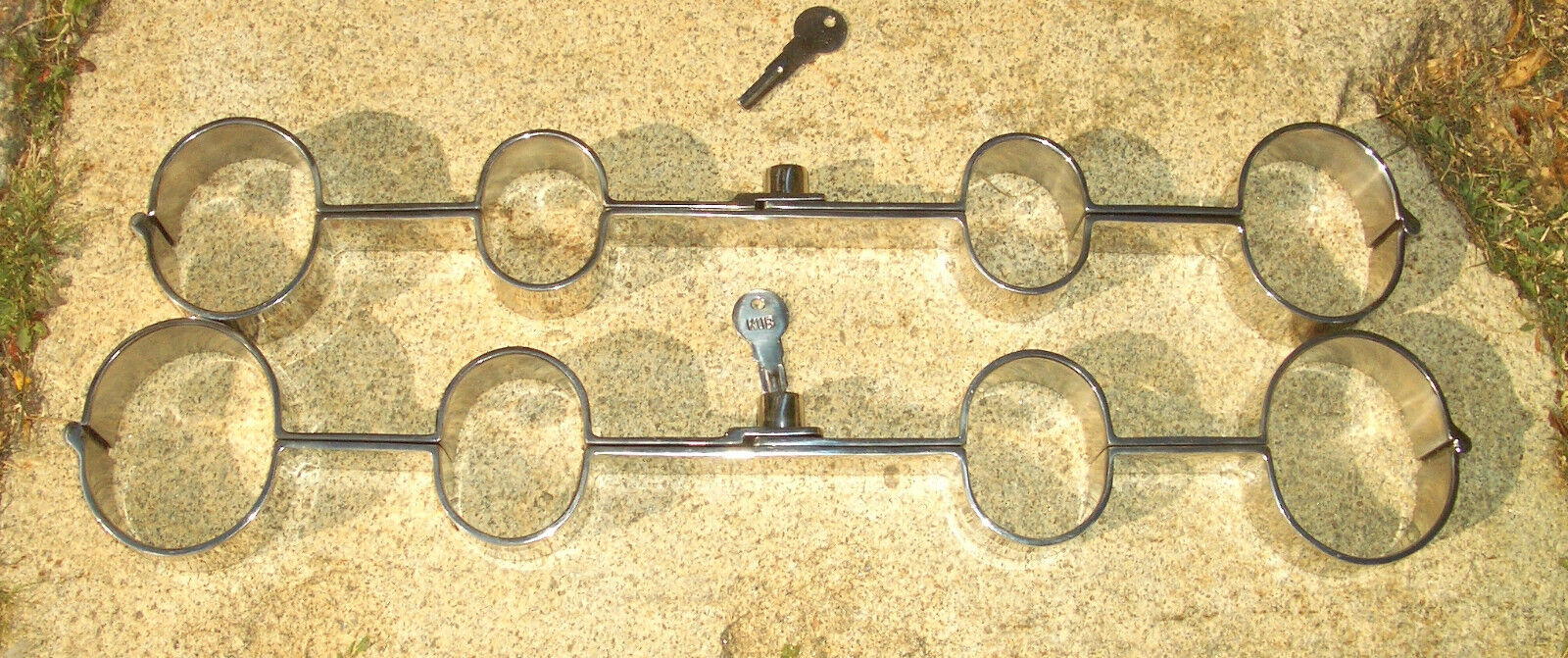 Fußschellen Handschellen KB-224 HL Neu snap shut fidel SAMMLER by bound