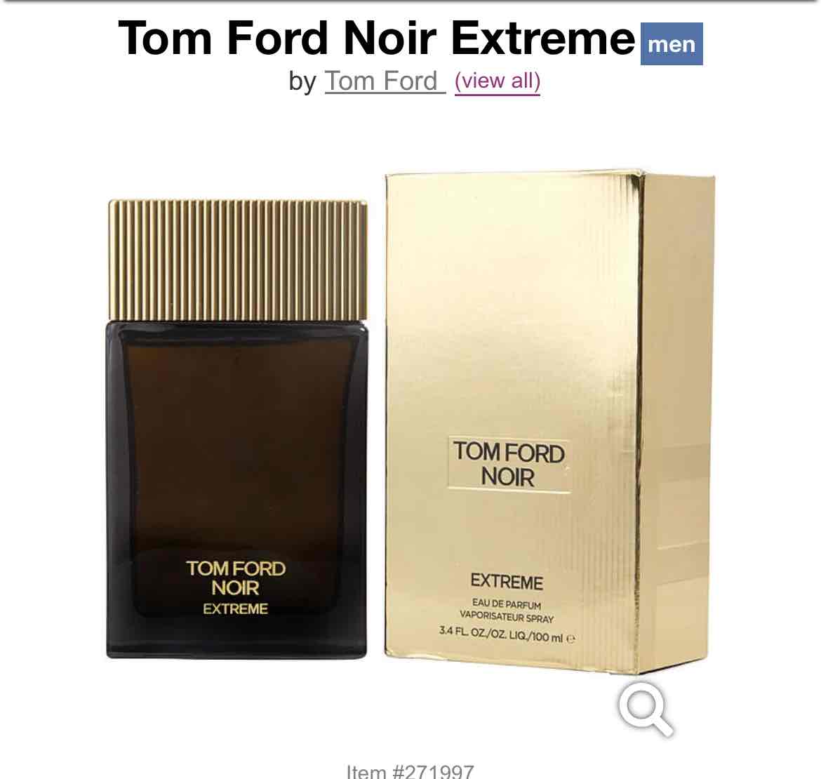 Tom Ford Noir Extreme For Men