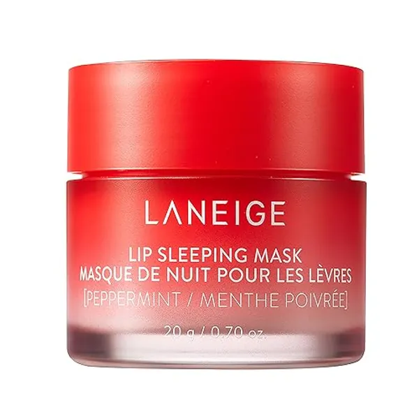 LANEIGE Lip Sleeping Mask: Nourish, Hydrate, Vitamin C, Murumuru & Shea Butter, Antioxidants, Flaky, Dry Lips