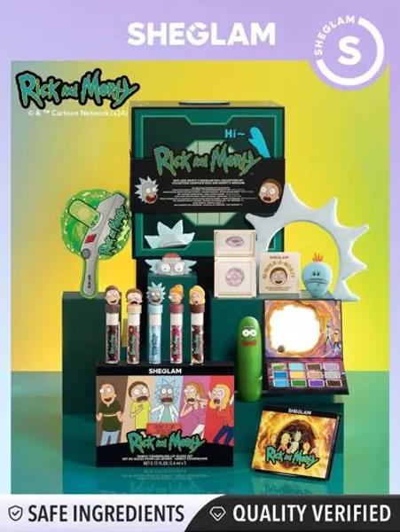 Rick and Morty X SHEGLAM Full Collection Set