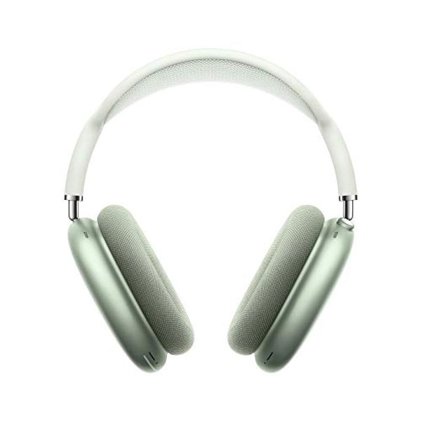 Apple AirPods Max Wireless Over-Ear Headphones, Active Noise Cancelling, Transparency Mode, Personalized Spatial Audio, Dolby Atmos, Bluetooth Headphones for iPhone – Green