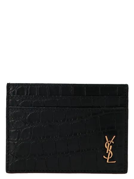 Tiny Cassandre Wallets, Card Holders Black