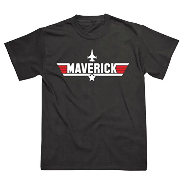 Maverick Inspired Printed Cotton T-Shirt