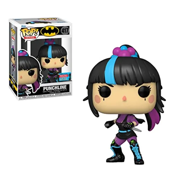 Funko Pop Batman Punchline #417 Fall Convention 2021 Pop Limited Edition Multi-Colour, One Size