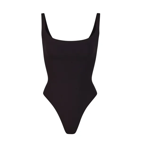 FITS EVERYBODY SQUARE NECK BODYSUIT | ONYX