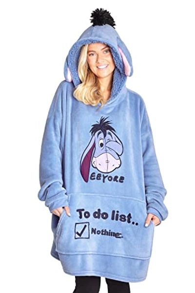 Disney Oversize Pullover Damen, Lilo und Stitch Kuschel Kapuzenpullover Damen und Teenager - Geschenke für Frauen