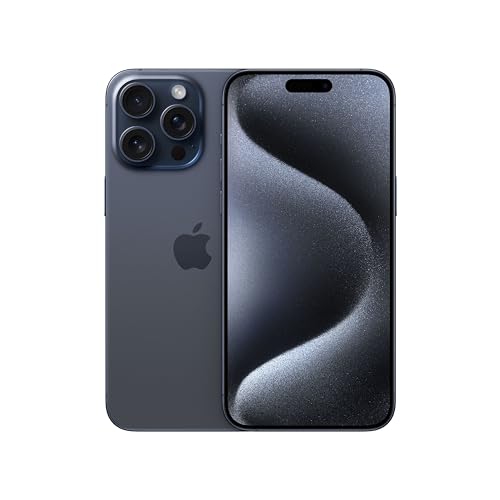 Apple iPhone 15 Pro Max (256 GB) - Blue Titanium - 256 GB - Blue Titanium