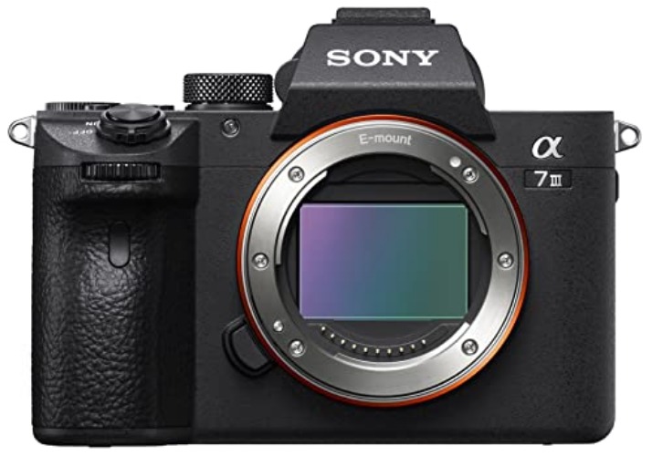 Sony Alpha 7 III | Full-Frame Mirrorless Camera ( Fast 0.02s AF, 5-axis in-body optical image stabilisation, 4K HLG, Large Battery Capacity ), Black - Camera Body