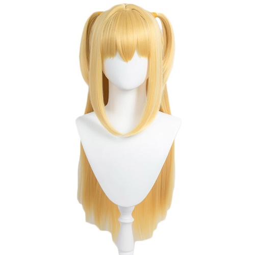 【Wig Ready For Ship】DokiDoki Anime Cosplay Wig / Earring / Necklace Women Golden Long Hair Halloween | Wig Only-Ready For Ship
