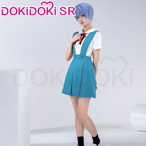 【Partial Size Ready For Ship】【Size S-3XL】DokiDoki-SR Anime Cosplay Costume School Uniform | Reii Costume Only-M-Ready For Ship
