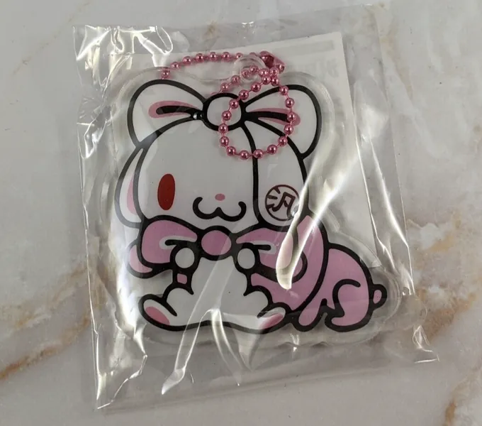 Mori Chack All Purpose Bunny Keychain From Japan SEALED