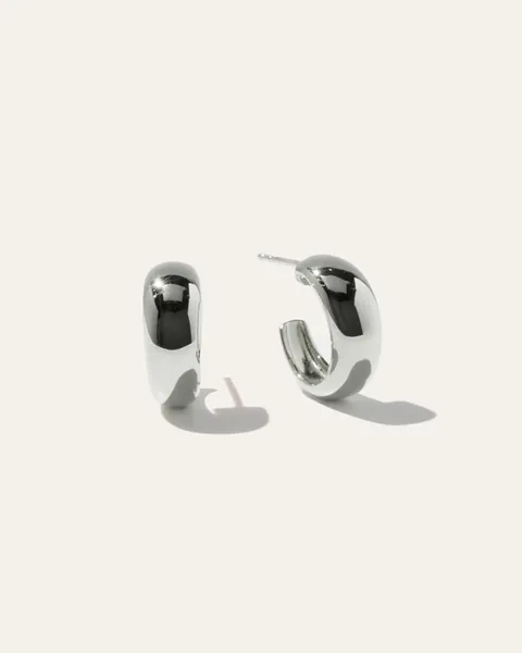 Chunky Hoop Earrings