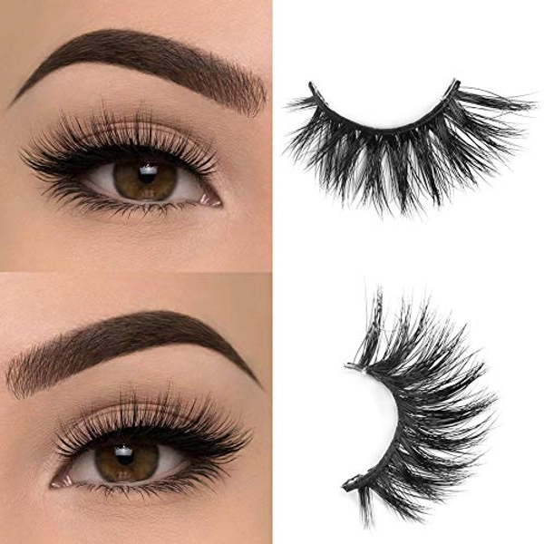 Arison Lashes Falsche Wimpern Natürlichen Look Handgemachte Crisscross 3D Wiederverwendbar 1 Paar Künstliche Wimpern Dicken Augen Wimpern