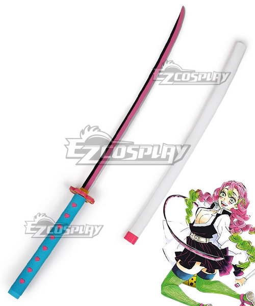 Demon Slayer: Kimetsu No Yaiba Kanroji Mitsuri Sword Cosplay Weapon Prop