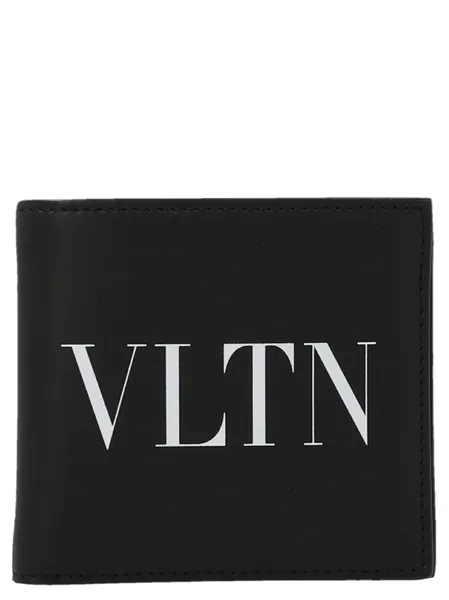 Valentino Garavani Vltn Wallet Wallets, Card Holders White/Black