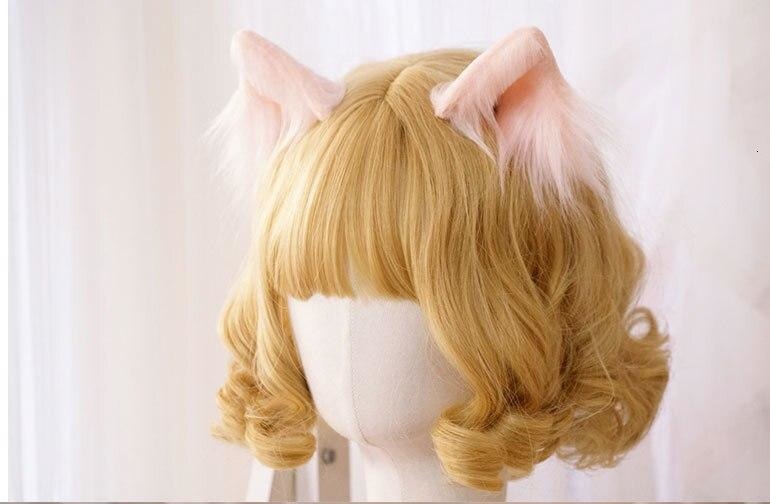Luxury Realistic Neko Ears (Handmade!) - Pink