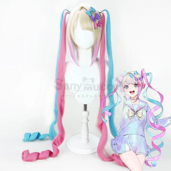 【In Stock】Game Needy Streamer Overload Cosplay KAngel Cosplay Wig