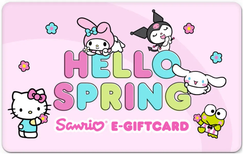 Sanrio Online Hello Spring! e-Gift Card