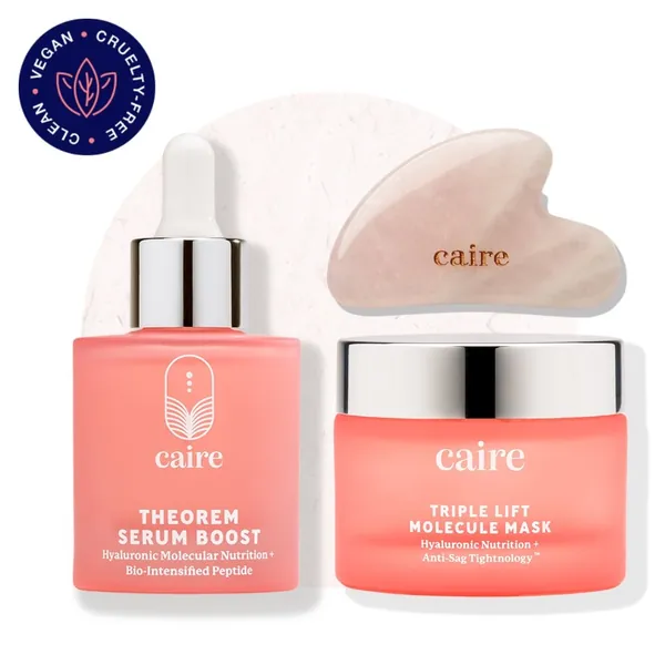 Defiance Science Glowmaker Duo Serum 30mL | 1oz & Mask 40mL | 1.35oz Set + Gua Sha