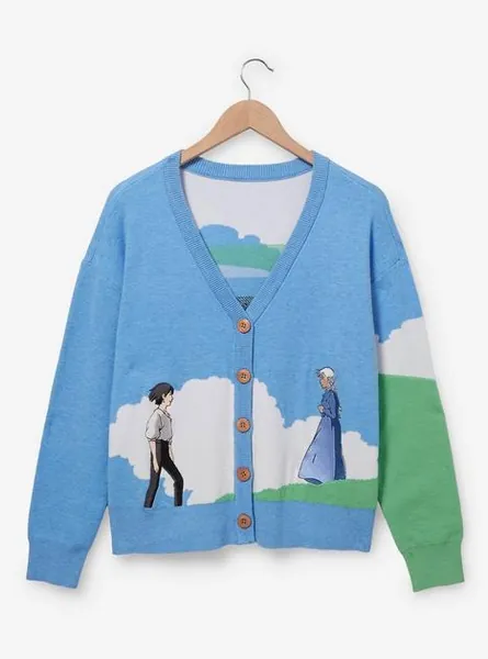 Studio Ghibli Howl's Moving Castle Sophie & Howl Women's Cardigan - BoxLunch Exclusive | BoxLunch