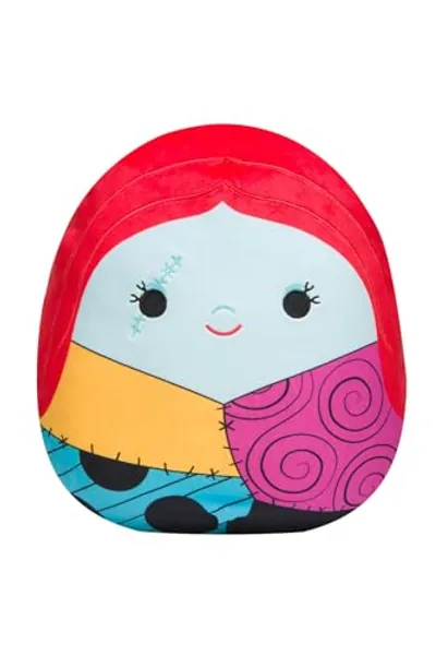 Squishmallows Original 8-Inch Sally - Official Jazwares Plush - Nightmare Before Christmas - Collectible Soft Squishy Stuffed Animal Toy - Gift for Kids, Girls & Boys