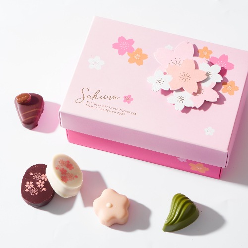 sakura chocolate assortment