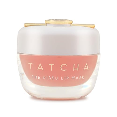 Tatcha Kissu Lip Mask | Overnight Lip Scrub Exfoliator to Plump and Hydrate Lips, 9.0 G | 0.32 oz