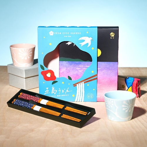 Goto Udon Noodle Gift, Udon Cup and Chopsticks Set | Default Title