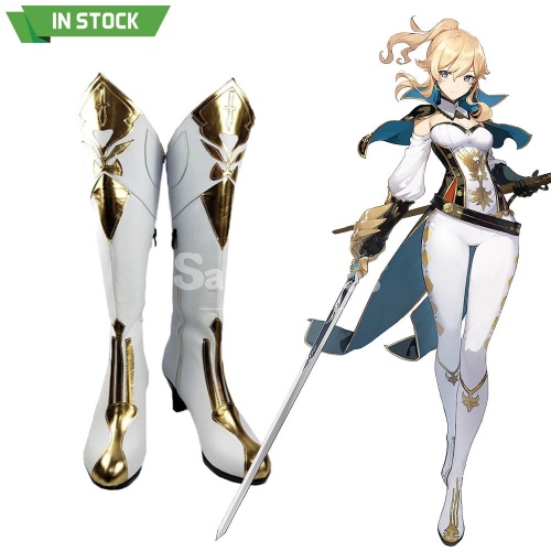 【In Stock】Game Genshin Impact Cosplay Jean Cosplay Shoes - 37