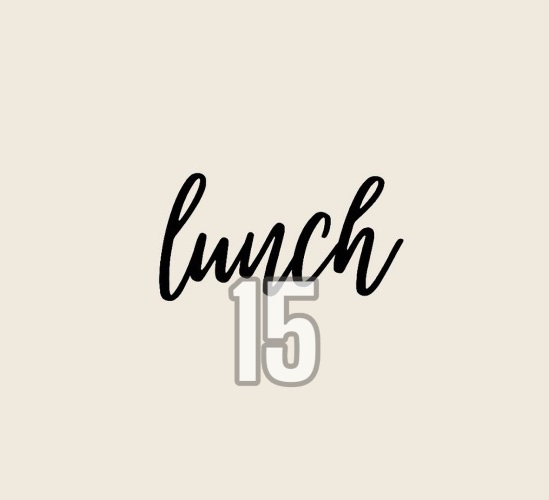 Lunch on you ✨