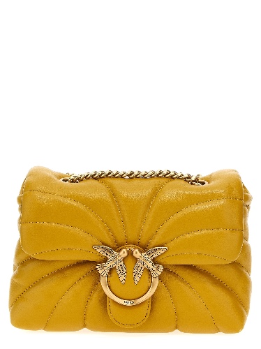 Love Puff Mini Crossbody Bags Yellow - OS