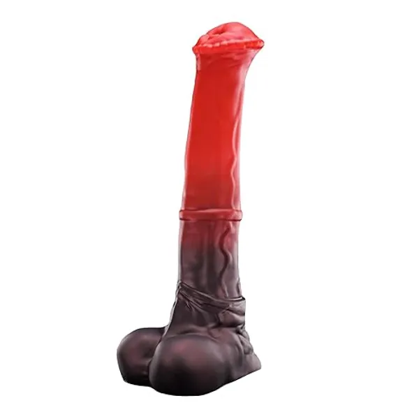 Nothosaur 9.8” [CONOLA] Dildo Sex Toys Thrusting Dildo Anal Dildo Realistic Dildo with Strong Suction Cup, Platinum Silicone Horse Dildo Butt Plug Male Sex Toys Sex Toys for Women, M
