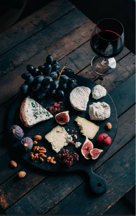 Vegan food with friends 