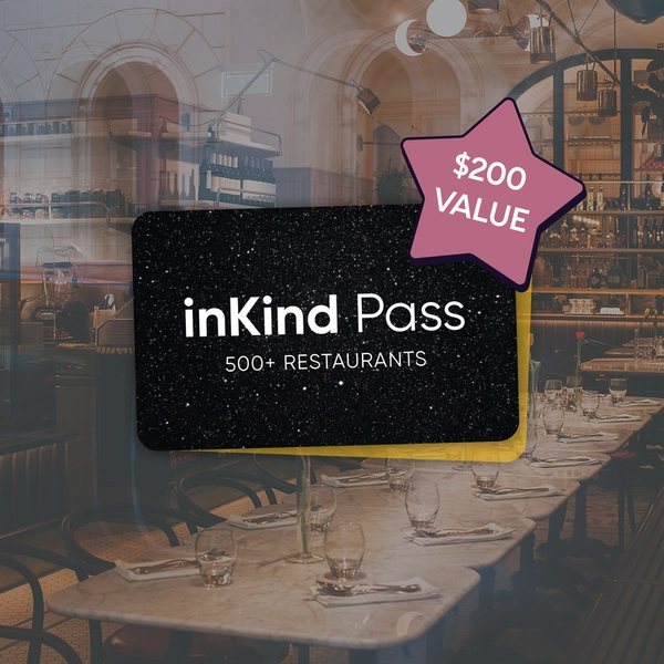 inKind Pass Gift Card, $200 Value