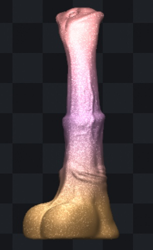 BadDragon: Chance the Flared Stallion