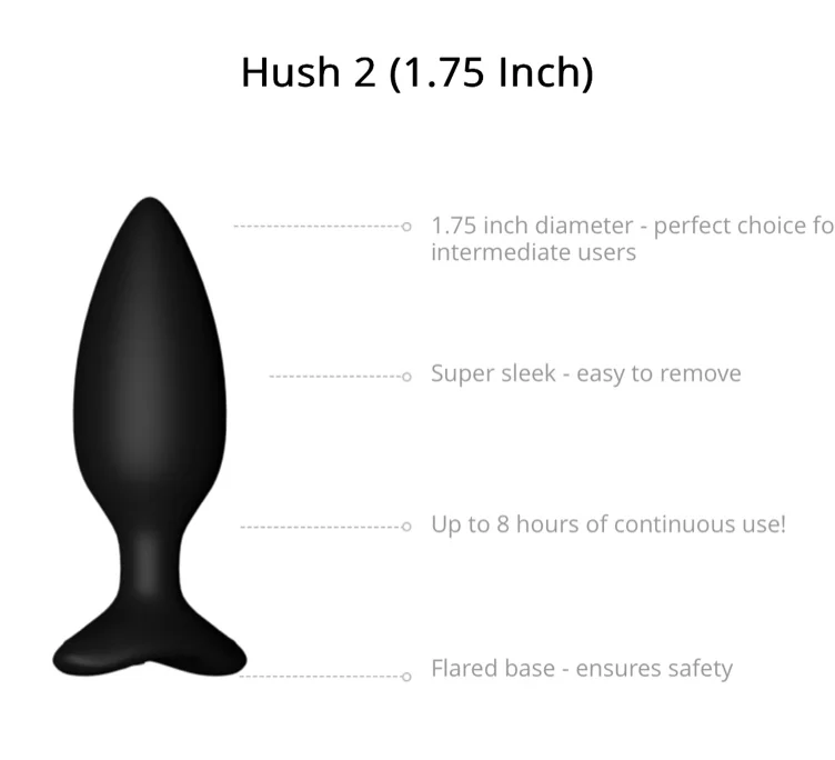 Lovense: Hush 2 (1.75 Inch)q