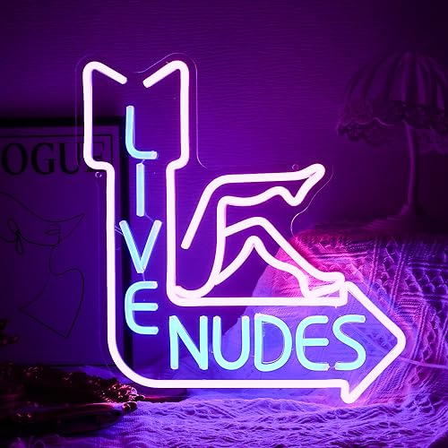 Live Nudes Neon skilt 