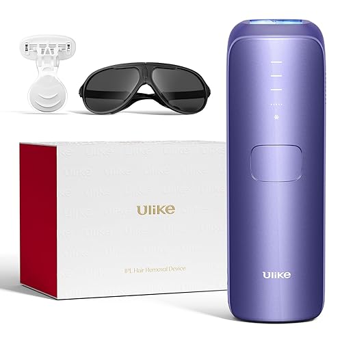 Ulike Laser Hair Removal for Women and Men, Long-Lasting IPL Hair Removal Device with Ice-Cooling for Nearly Painless Treatment, for Facial, Bikini & Whole Body