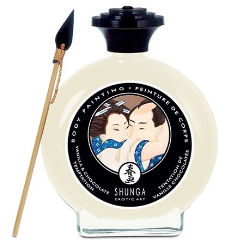 SHUNGA BODY PAINTING VANILLA AND CHOCOLATE