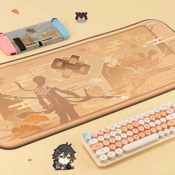 Zhongli Desk Pad - Gaming Essential
